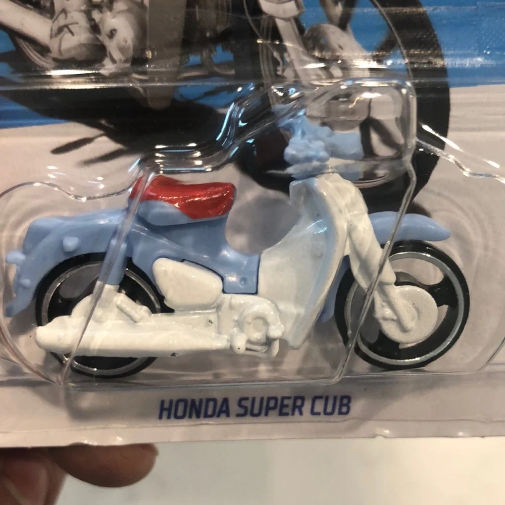 Honda Super Cub Toy - Blue and White